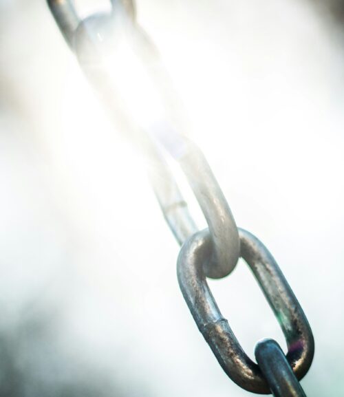 Chain symbolising HCRG's commitment to preventing modern slavery