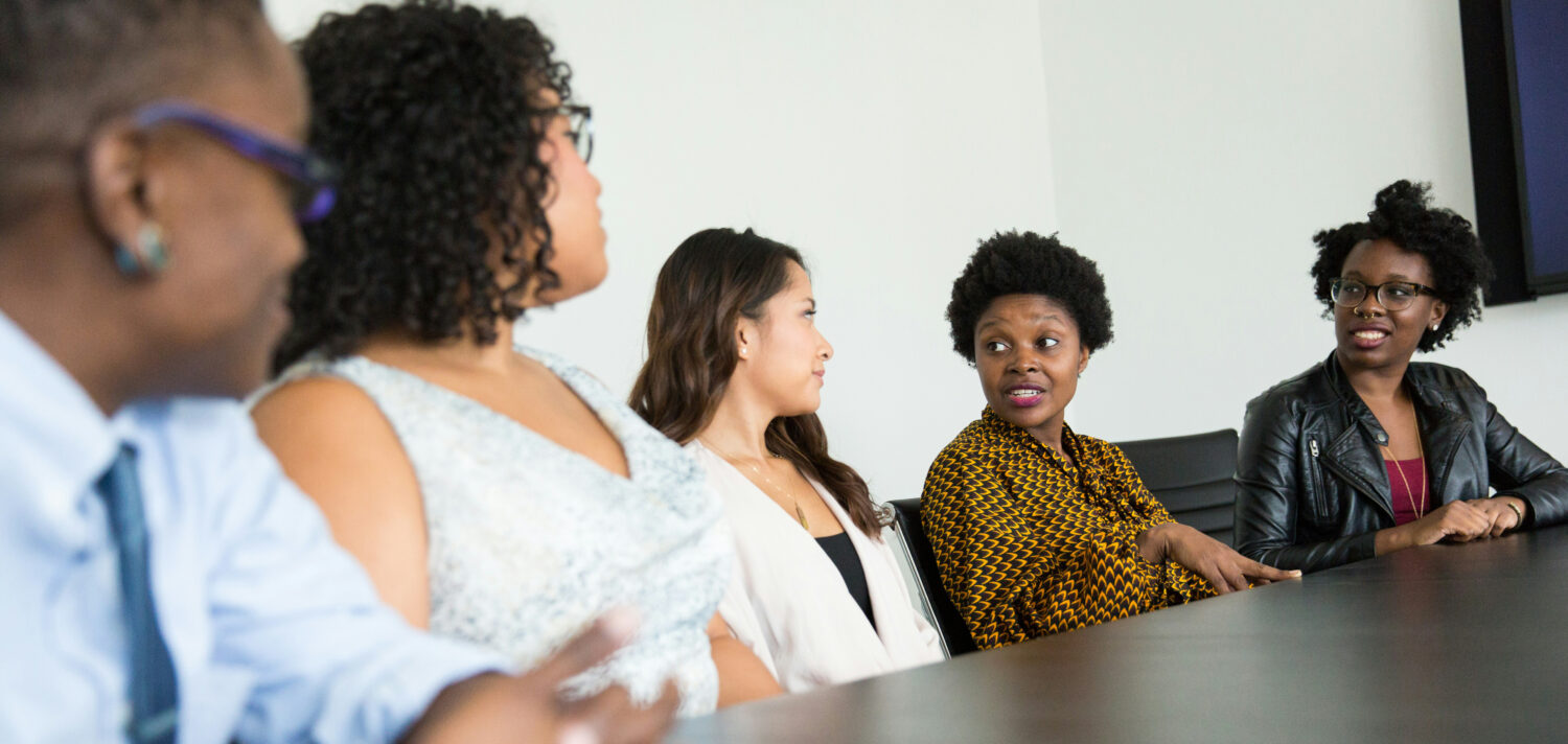 Recruitment consultant discussing job opportunities with a candidate, inviting you to join our team at HCRG Staffing.